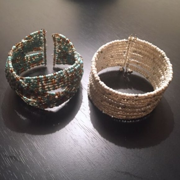 None Jewelry - Two beaded bracelets